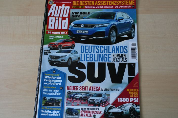Deckblatt Auto Bild (29/2016)